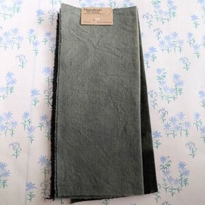 Moondance Color Company Hand Dyed Wool Sampler NEW Blue Gray Woven Primitive